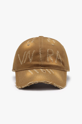 Embroidery Ripped Baseball Cap