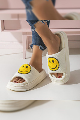Smile Patchwork EVA Inhouse Slippers