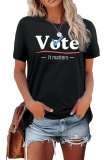 Voting Print Graphic Top