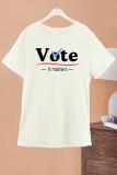 Voting Print Graphic Top