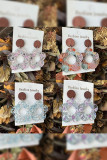 Daisy Flower Shape Earrings 