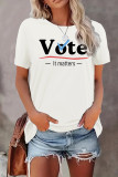 Voting Print Graphic Top