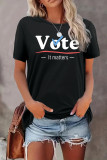 Voting Print Graphic Top