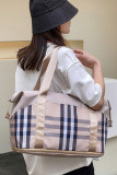 Colorblock Stripes Large Travel Bag 