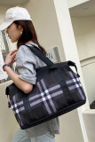 Colorblock Stripes Large Travel Bag 