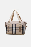 Colorblock Stripes Large Travel Bag 