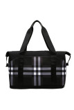 Colorblock Stripes Large Travel Bag 