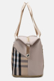 Colorblock Stripes Large Travel Bag 