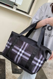 Colorblock Stripes Large Travel Bag 