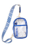 PVC Transparent Crossbody Chest Bag 