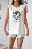 Paris Tennis Club Graphic Tank Top