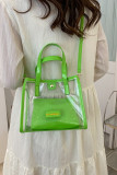 Clear PVC Crossbody Tote Bag MOQ 3pcs