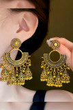 Boho Golden Tassel Earrings 