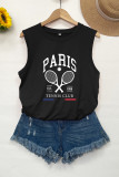 Paris Tennis Club Graphic Tank Top