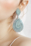 Plain Bohemian Woven Earrings MOQ 5pcs