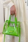 Clear PVC Crossbody Tote Bag MOQ 3pcs