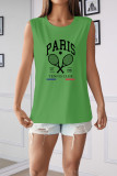 Paris Tennis Club Graphic Tank Top