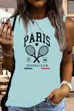 Paris Tennis Club Graphic Tank Top