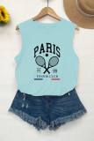 Paris Tennis Club Graphic Tank Top