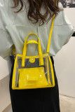 Clear PVC Crossbody Tote Bag MOQ 3pcs