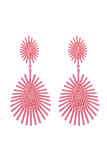 Plain Bohemian Woven Earrings MOQ 5pcs