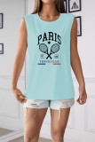 Paris Tennis Club Graphic Tank Top