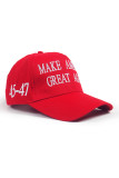 Red Make America Great Again Baseball Hat MOQ 3pcs