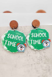 Back To School Theme Earrings 