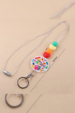 Teacher Life Beads Keychain MOQ 5pcs