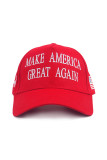 Red Make America Great Again Baseball Hat MOQ 3pcs