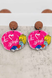 Back To School Theme Earrings 