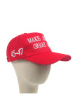 Red Make America Great Again Baseball Hat MOQ 3pcs