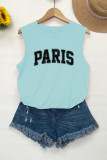 Paris Graphic Print Tank Top