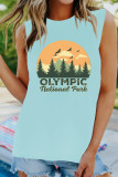 Olympic National Park Print Tank Top