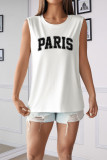 Paris Graphic Print Tank Top