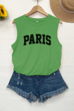 Paris Graphic Print Tank Top