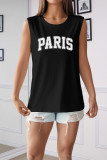 Paris Graphic Print Tank Top