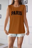 Paris Graphic Print Tank Top