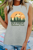 Olympic National Park Print Tank Top