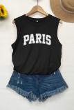 Paris Graphic Print Tank Top