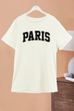 Paris Print Graphic Top