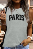 Paris Graphic Print Tank Top