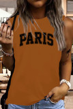 Paris Graphic Print Tank Top