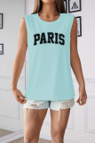 Paris Graphic Print Tank Top