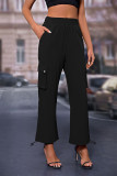 High Waist Pockets Cargo Pants 