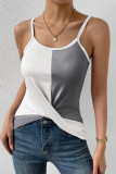 Colorblock Twist Knot Cami Top 