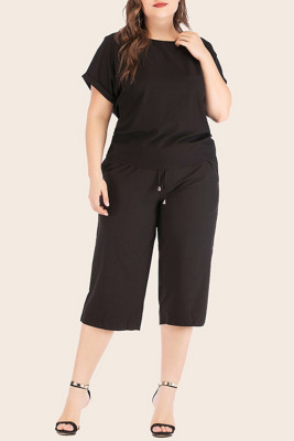 Plus Size Two Pieces Short Set 