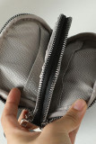 Plain PU Woven Strap Sling Bag MOQ 3pcs