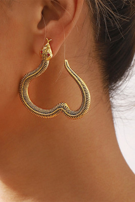 Vintage Snake Shape Earrings 