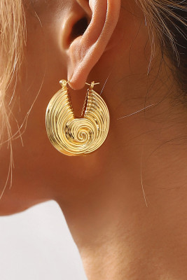 Sea Snail Shape Earrings 